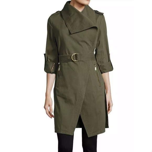 Bcbgeneration Belted Trench Coat - Picture 9 of 9